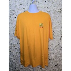 Reggae Boyz T-shirt, Embroidered, Sunshine Yellow, Vintage XXL, Made In Jamica